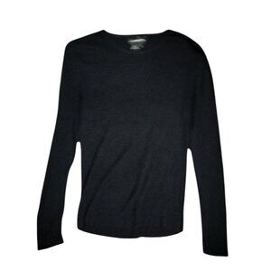 Sadimara 100% silk long sleeve knit shirt, casual dressy